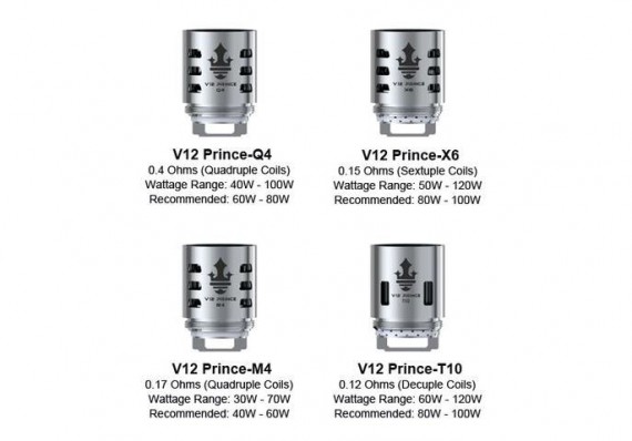 Smok Prince V12 Replaceable  Coils