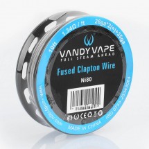 Vandy Vape Double Fused Clapton Wire 26Ga +35Ga