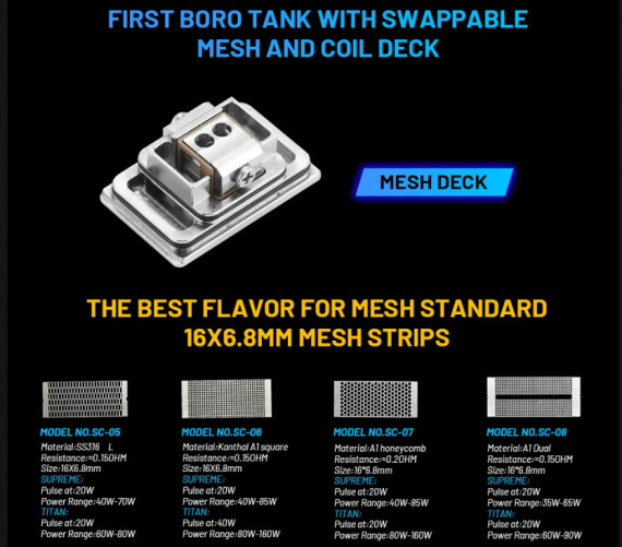 Steam Crave Messon AIO Boro Mod Kit - Complete